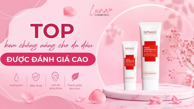 Kem chống nắng cho da dầu