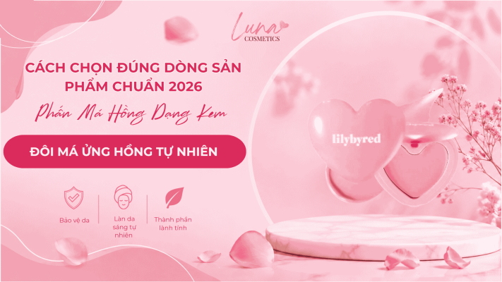 Ảnh phấn má hồng kem