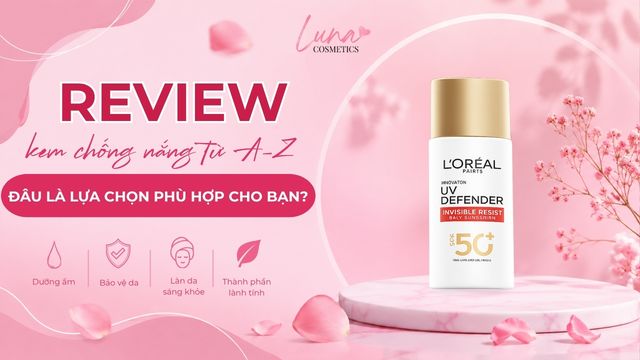 Review kem chống nắng